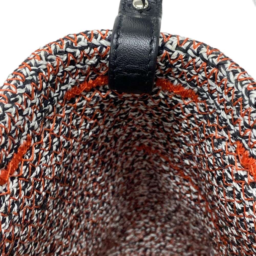 Balenciaga zigzag gagger Handbag 380687 White Black Orange Chemical Fiber - Picture 15 of 15